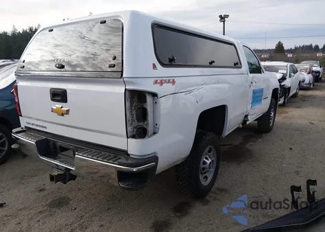2015 Chevrolet Silverado 2500Hd Wt из США, поврежденный, VIN 1GC0KUEG7FZ544006